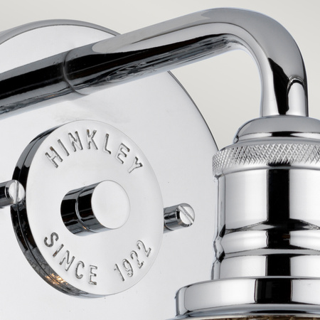 Kinkiet Rigby - 1 źródło światła - Polerowany chrom Rigby Quintiesse Hinkley QN-RIGBY1-BATH-PC