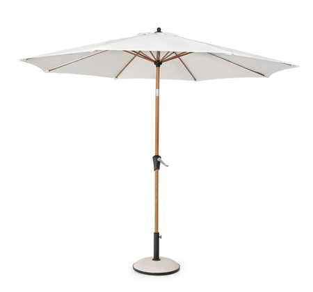 BIZZOTTO parasol ogrodowy PALINURO biały