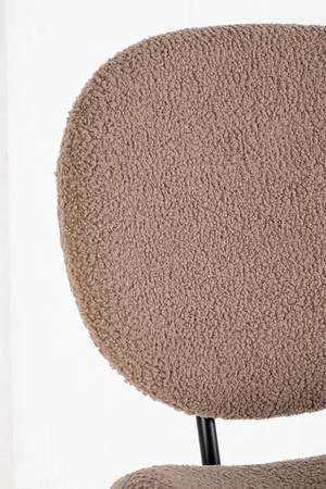 BIZZOTTO krzesło MADDIE brązowe