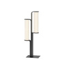 Vibia Class Lampa zewnętrzna Dual LED 78,5cm H czarna