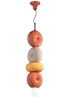 SOSPENSIONE 4 ELEMENTI - PENDANT WITH 4 ELEMENTS BUMBUM Ferroluce C2754-MIX