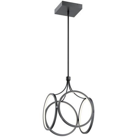Lampa wisząca LED Ciri - Matowa czerń Ciri Quintiesse Kichler QN-CIRI-P-MBK