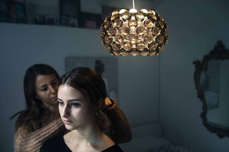 Lampa Wisząca Caboche Plus Medium - ON/OFF-Przezroczysta FOSCARINI