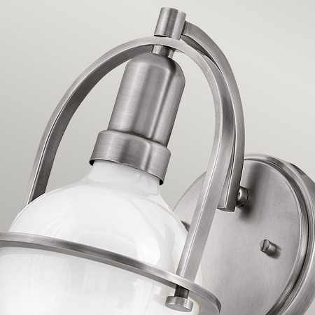 Kinkiet Somerset - 1 źródło światła - Szczotkowany nikiel Somerset Quintiesse Hinkley QN-SOMERSET1-BN