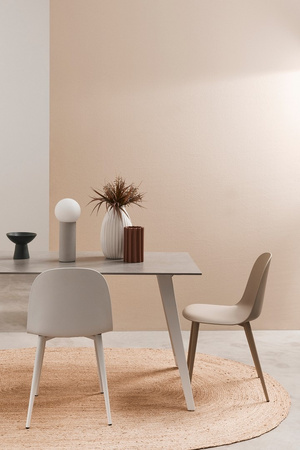 BIZZOTTO stół jadalniany ARJETA 140x80    biały