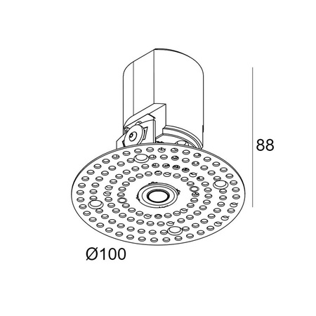 Delta Light Nime Ii Trimless recessed spot 26413 9330