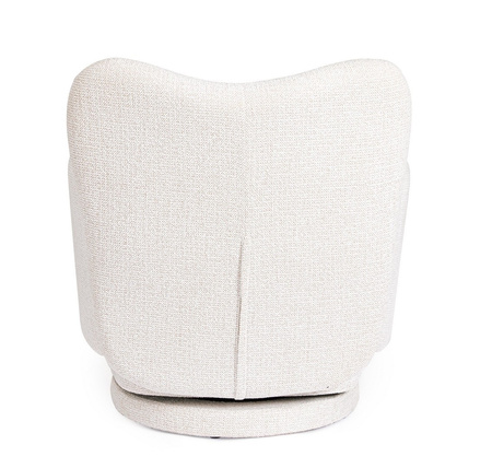 BIZZOTTO fotel obrotowy HARPER biały