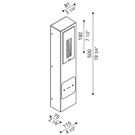 Lombardo LL6610023 Lampa Słupkowa Kit 02 - Stile Next Post
