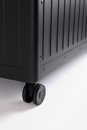 BIZZOTTO skrzynia ogrodowa OCEAN CHARC    czarna