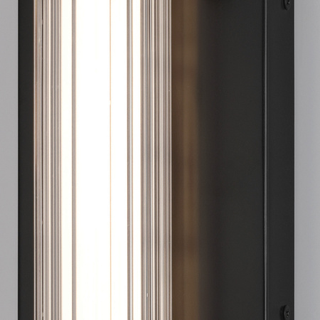 Średni kinkiet LED Fayton - Matowa czerń Quintiesse Eurofase QN-FAYTON-M-BK