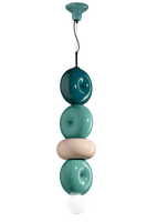 SOSPENSIONE 4 ELEMENTI - PENDANT WITH 4 ELEMENTS BUMBUM Ferroluce C2764-MIX