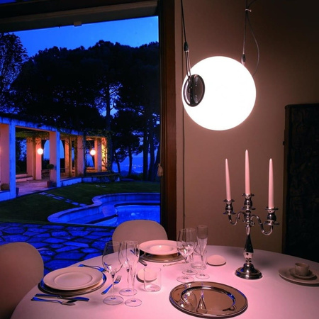 Lumina Perla lampa wisząca ze szklaną kulą, Ø 28cm