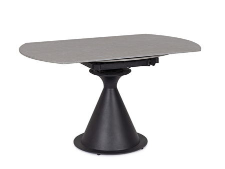 BIZZOTTO stół ogrodowy JONNI 85-135       czarny / rozkładany