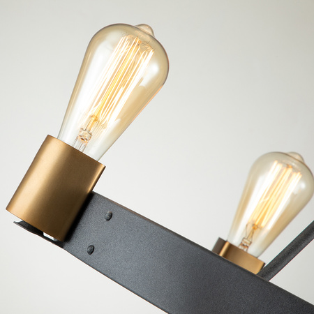 Lampa wisząca / Półplafon Silas - 4 źródła światła Silas Quintiesse Hinkley QN-SILAS-4P-DZ