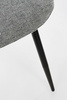 BIZZOTTO krzesło IRELIA czarny / szary