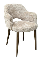 RICHMOND krzesło DELPHINA ARM -           trudnopalne