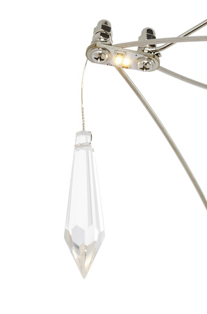 MOOSEE lampa wisząca CONSTELATION 77 -    LED, stal szczotkowana