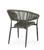 BIZZOTTO krzesło ogrodowe ALGAIDA         zielone