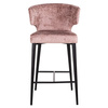 RICHMOND krzesło barowe TAYLOR 67 różowe