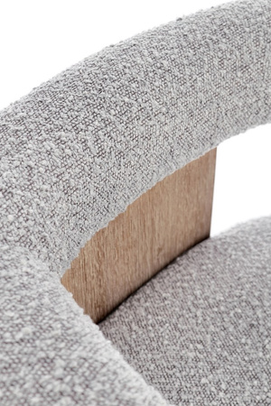 BIZZOTTO krzesło AGAPE beżowy / szary