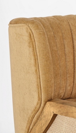 BIZZOTTO fotel VIRNA żółty