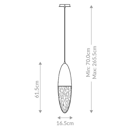 Lampa wisząca Ecrou - Matowa czerń Quintiesse Eurofase QN-ECROU-1P-BK