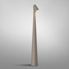 Vibia Africa lampa stołowa LED z akumulatorem 5 h 45 cm dark beige