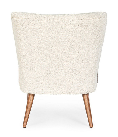 BIZZOTTO fotel MORITZ biały