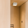 Vibia Structural lampa sufitowa LED 1-punktowa szer. 24 wys. 15 gl. 24 cm kremowy mat