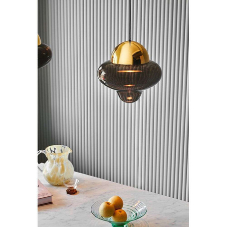 Nutty XL Lampa Wisząca Brown/Gold - Design By Us