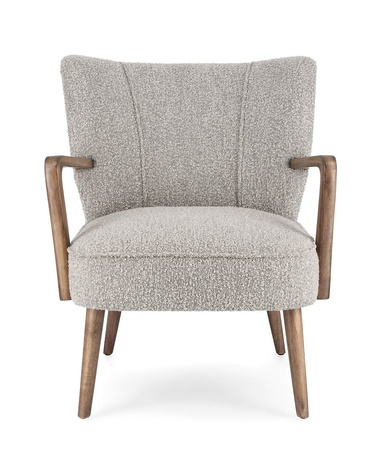 BIZZOTTO fotel MORITZ szary