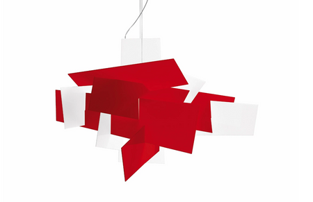 Lampa wisząca Big Bang Biały LED FOSCARINI