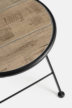 BIZZOTTO zestaw ogrodowy KANSAS brązowy   / czarny