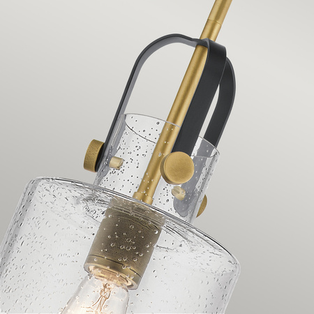 Lampa wisząca Kitner - 1 źródło światła - Naturalny mosiądz Kitner Quintiesse Kichler QN-KITNER-P-NBR