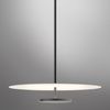 Vibia Flat Lampa Wisząca LED ze Ściemniaczem, 55cm wys. 300 cm, Czarny Szary Biały