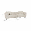 RICHMOND sofa HOXTON jasny beż