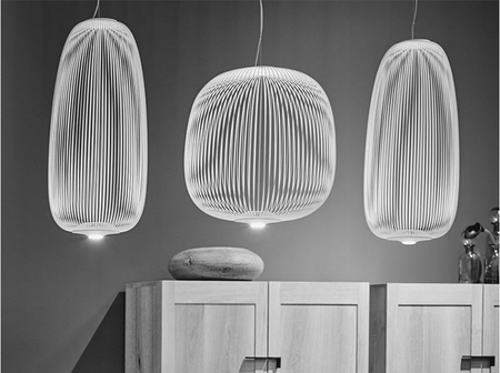 Lampa Wisząca Spokes 2 Midi MyLight-Biały FOSCARINI