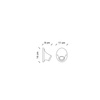 Kinkiet VINTAGE Ferroluce C115-VIO