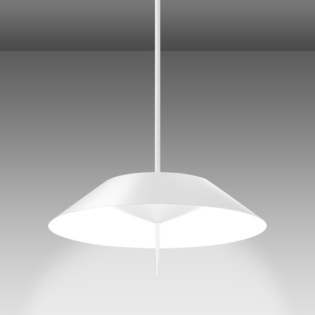 Vibia Mayfair Lampa Wisząca LED, 30 wys. 200 cm, Biały Mat