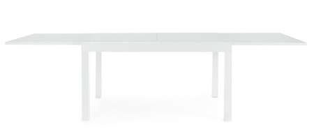 BIZZOTTO stół ogrodowy CLIV 135-270       biały / rozkładany