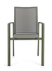 BIZZOTTO krzesło ogrodowe KONNOR zielone  / szare