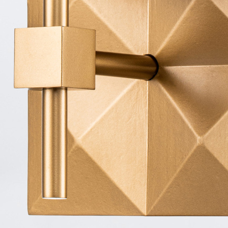 Kinkiet Deco - 1 źródło światła - Lakierowane złoto Quintiesse QN-DECO-1WB-AB-O