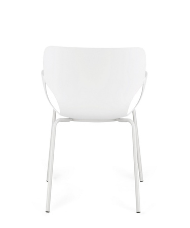 BIZZOTTO krzesło LENNOX ARM białe