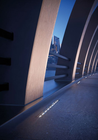 Lombardo LL156190W3 Lampa dogruntowa najazdowa liniowa In-Rol 900