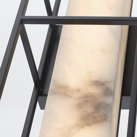 Duży kinkiet Blakley - 1 źródło światła - Matowa czerń Quintiesse Eurofase QN-BLAKLEY-L-BK