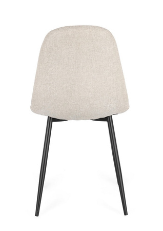 BIZZOTTO krzesło IRELIA czarny / beżowy