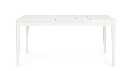 BIZZOTTO stół ogrodowy NEBULA 200-300     biały / rozkładany