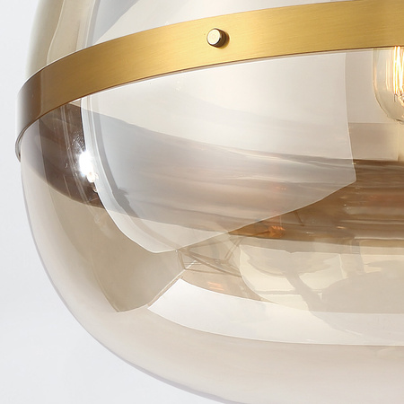 Lampa wisząca Nottingham - 3 źródła światła - Antyczny mosiądz Quintiesse Eurofase QN-NOTTINGHAM-3P-AB