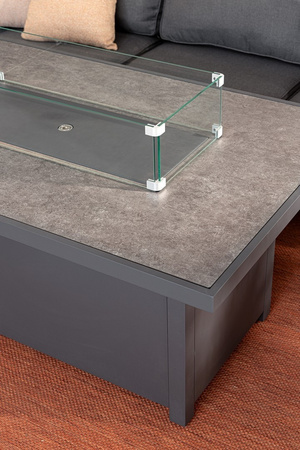 BIZZOTTO zestaw ogrodowy HENDRIX szary