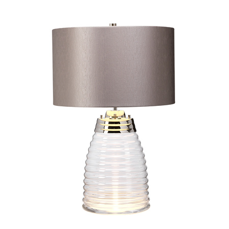 Lampa stołowa Milne - 2 źródła światła Milne Quintiesse  QN-MILNE-TL-GREY